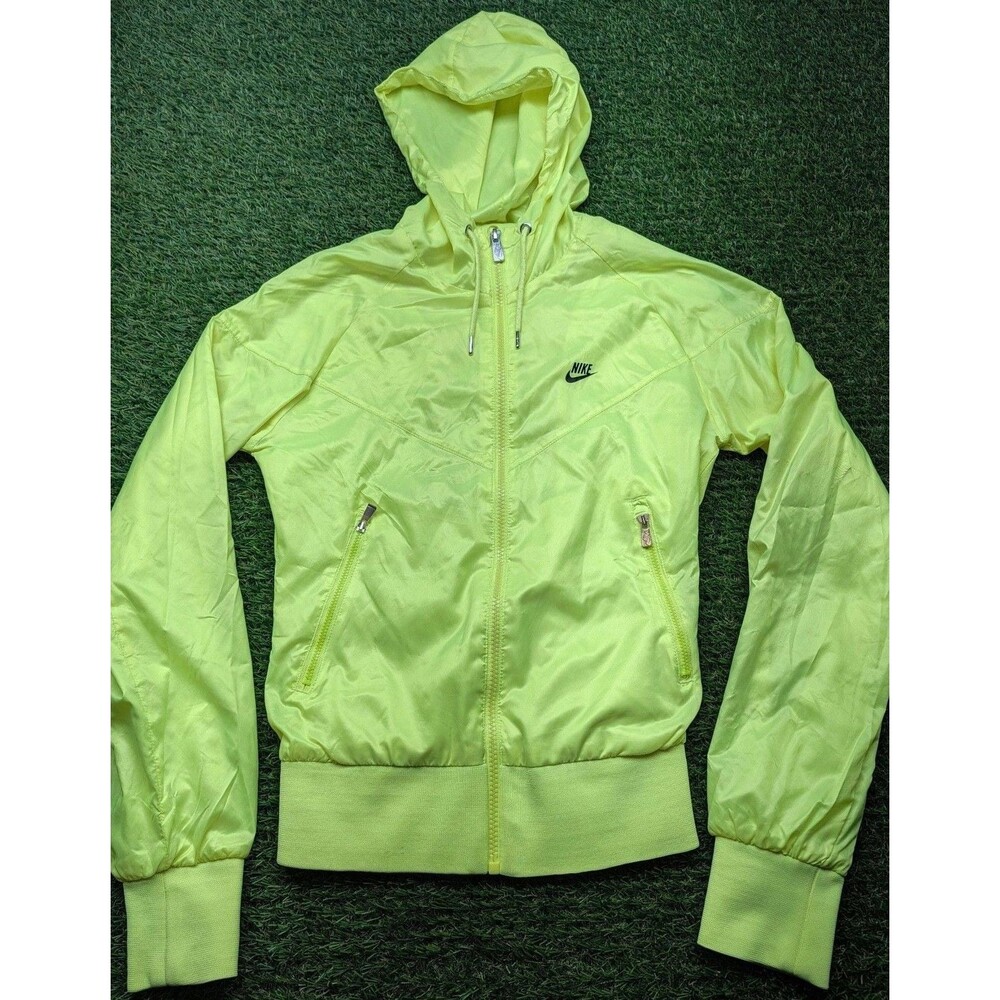 Nike Neon Yellow Windrunner Jacket